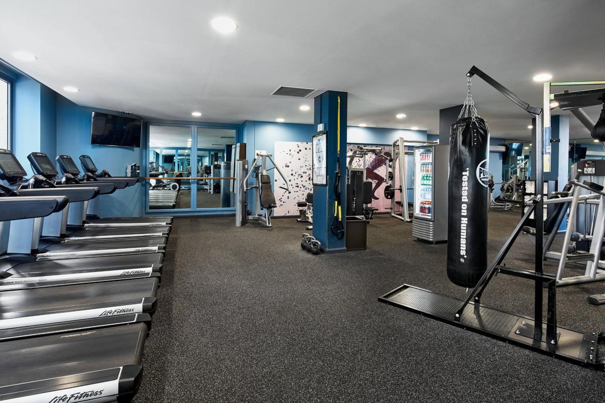 悉尼海德公园喜来登大酒店 外观 照片 The gym at the hotel