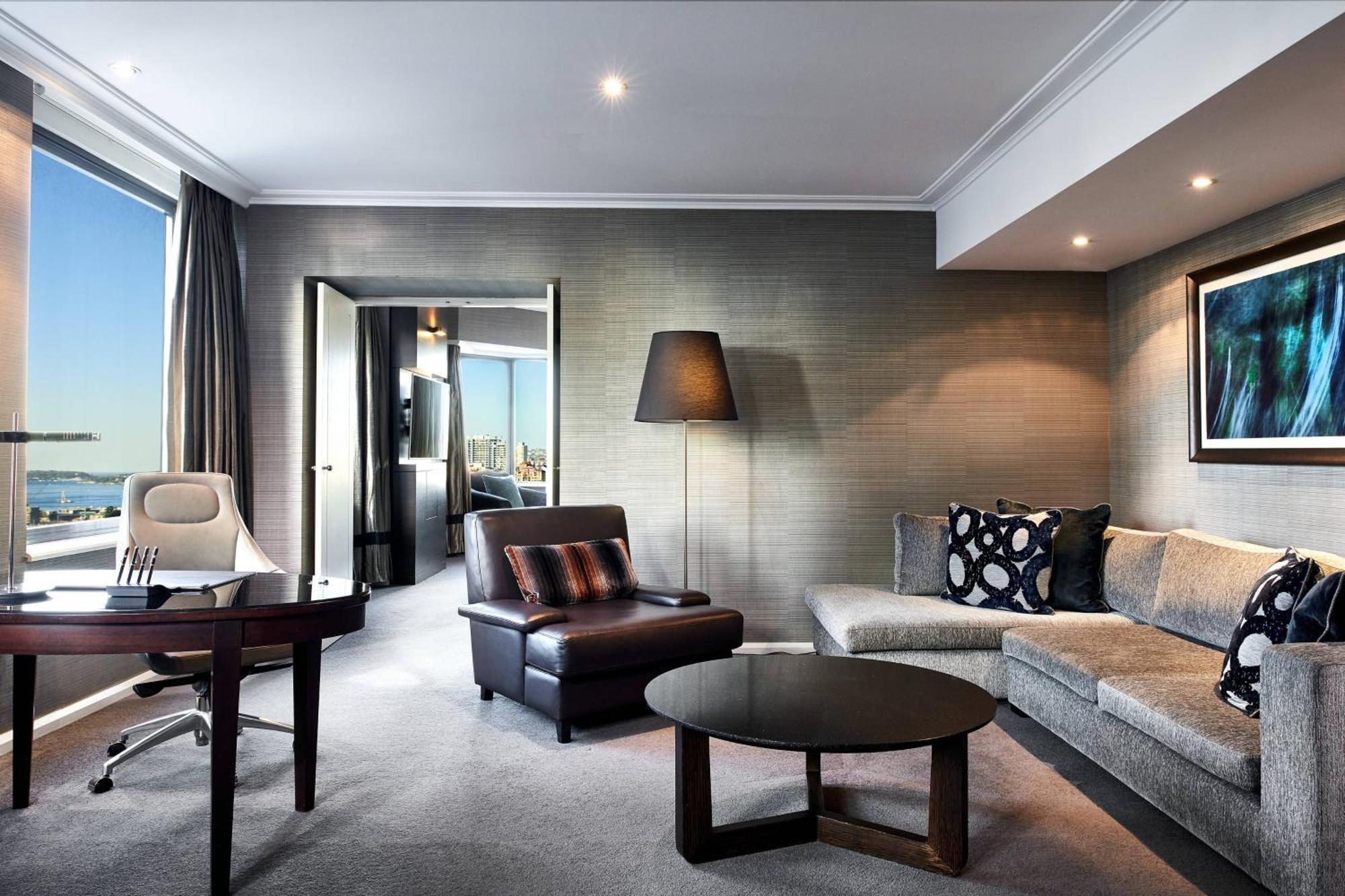 悉尼海德公园喜来登大酒店 外观 照片 A suite at the InterContinental Sydney