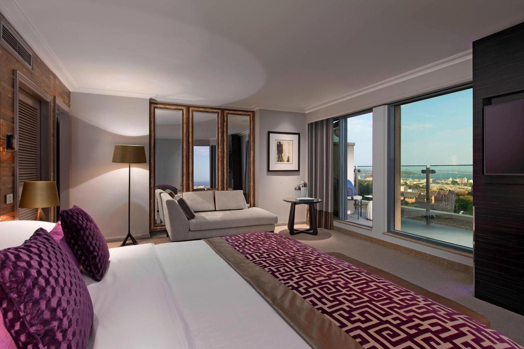 悉尼海德公园喜来登大酒店 外观 照片 The bedroom of a typical apartment